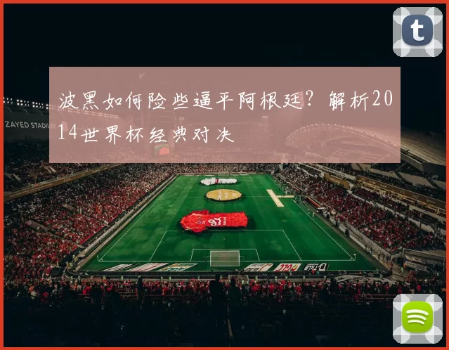 波黑如何险些逼平阿根廷？解析2014世界杯经典对决