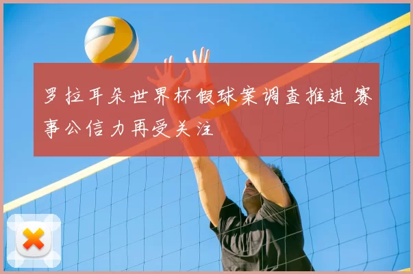 罗拉耳朵世界杯假球案调查推进 赛事公信力再受关注
