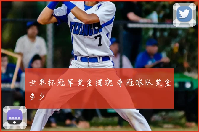 世界杯冠军奖金揭晓 夺冠球队奖金多少